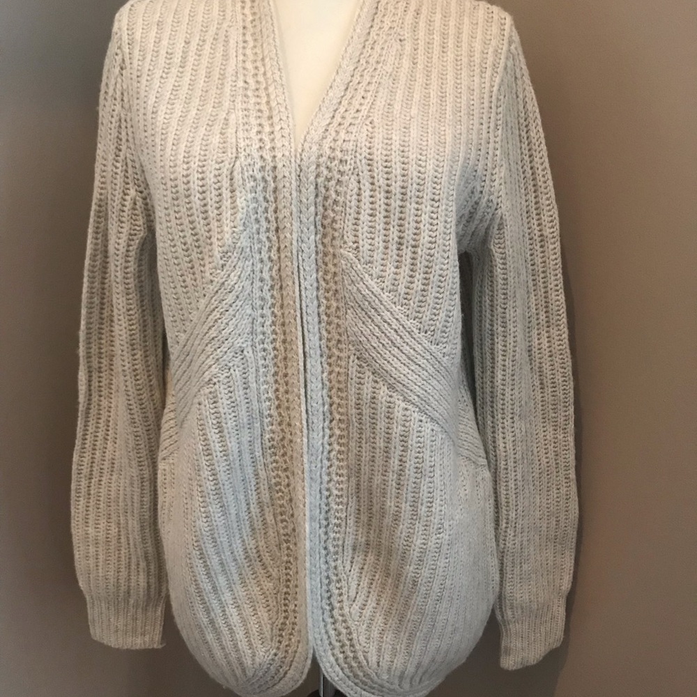 New Tinley Road Tan Beige Cardigan NWT